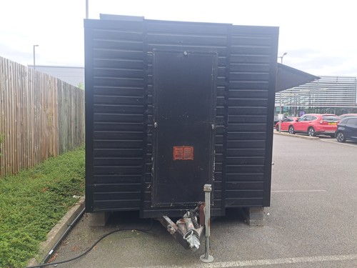 Kiosk catering trailer ready - kiosk,