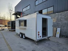 White Catering Trailer —