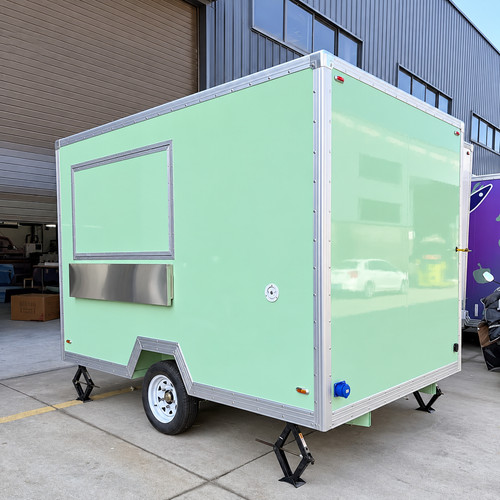 Mint green single - green, axle