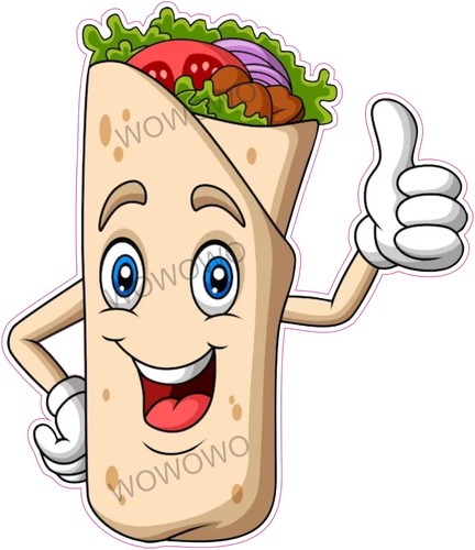 Catering van sticker wrap - van,