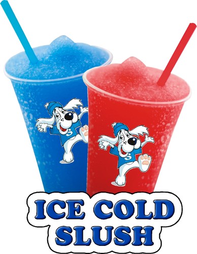 Ice cold slush - cold, cup