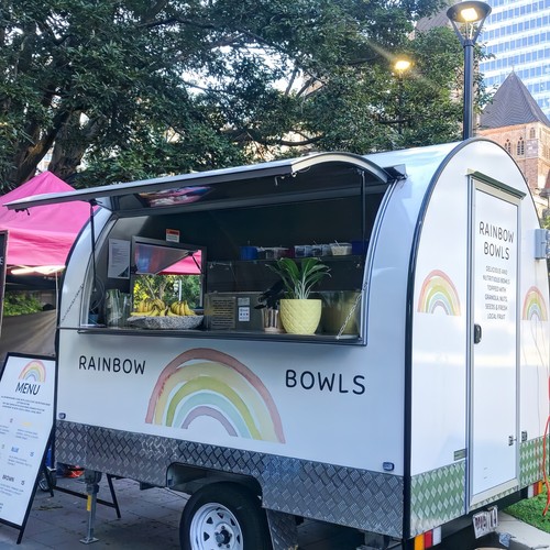 Food truck trailer - food,