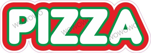Catering trailer sticker - , pizza