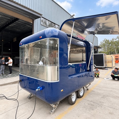 Blue twin axle catering - blue,
