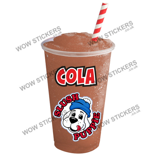 Ice cream van - sticker, cola