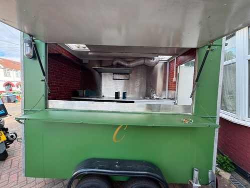 Catering trailer 4mx2 food - trailer,