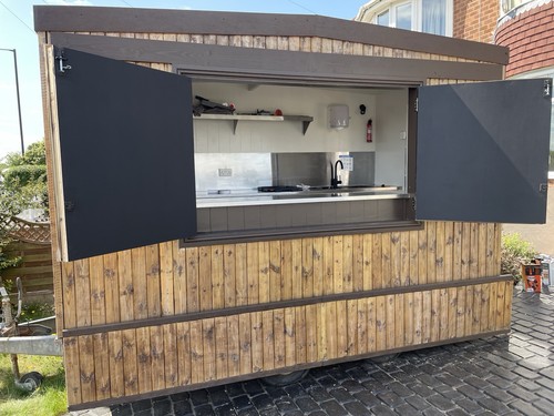Catering trailer mobile - trailer,