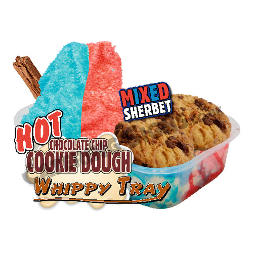 Mixed sherbet hot cookie - hot, dough