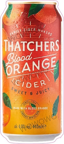 Thatchers blood orange cider - orange,