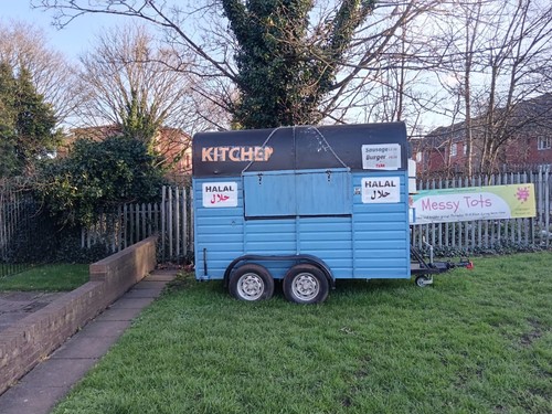 Food trailer catering - catering, van