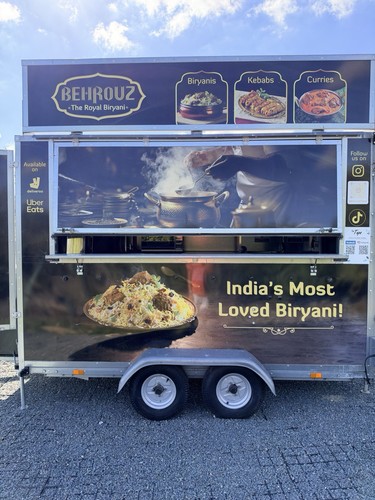 Food trailer mobile shop box - shop,