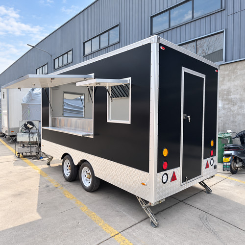 Black twin axle - twin, mobile