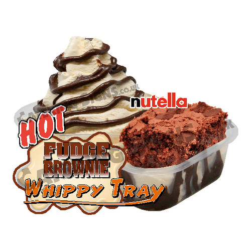 Nutella hot brownie tray - nutella,