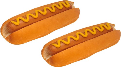 Hot dog stickers printed - stickers,,