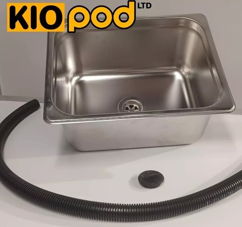 Stainless steel hand wash - steel, sink