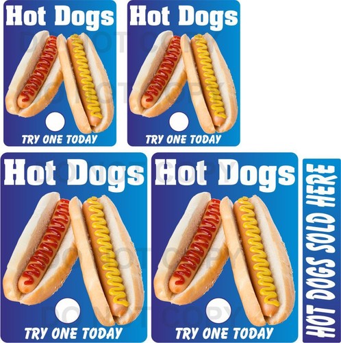 Hot dog stickers piece set - dog, 5