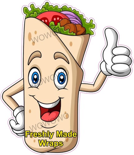 Catering van sticker - , freshly