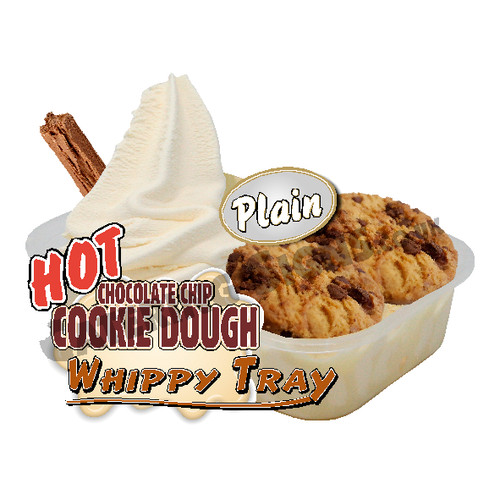 Plain hot cookie dough tray - plain,