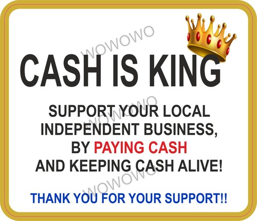 Ice cream van sticker cash - ice,
